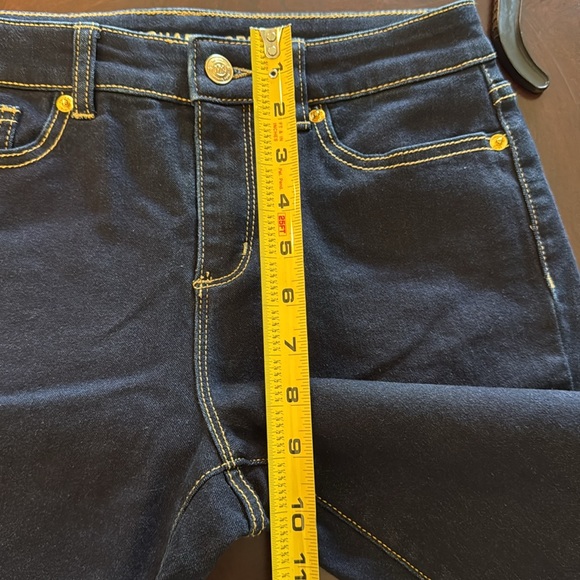 Michael Kors Women’s Selma skinny Stretch Jeans Dark Size 4P - Picture 8 of 14